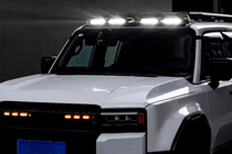 Toyota Land Cruiser Prado 250 2023– Voorruitvizier met LED (Zwart) foto 2