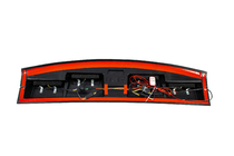 Toyota Land Cruiser Prado 250 2023– Voorruitvizier met LED (Zwart) foto 10