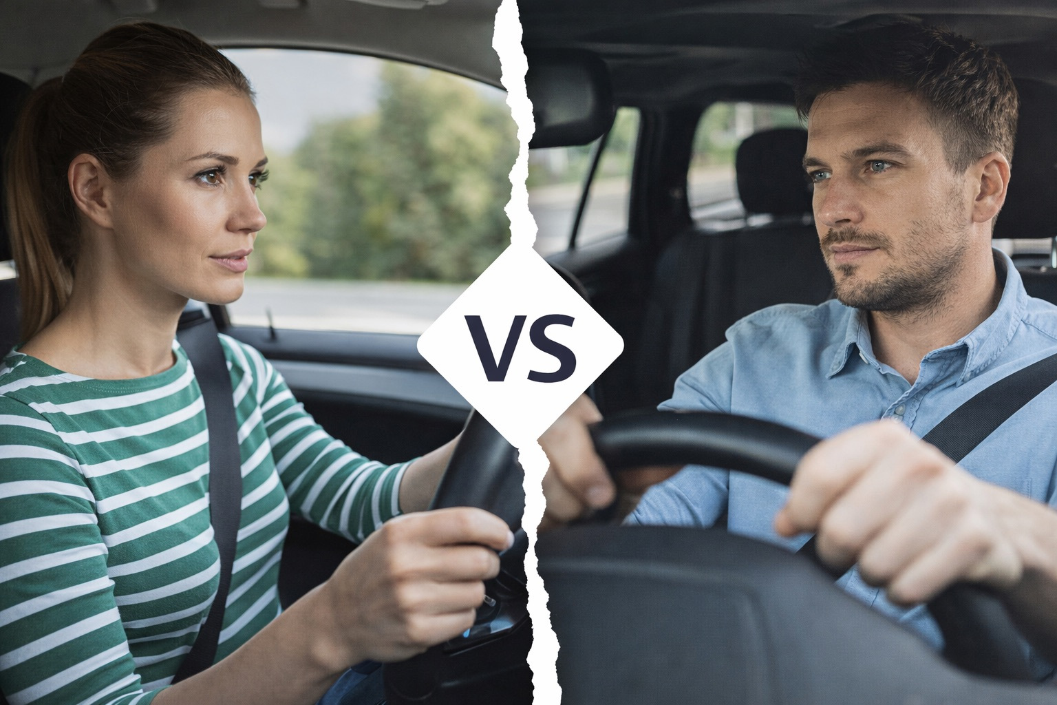 Wie is de betere bestuurder: man of vrouw?