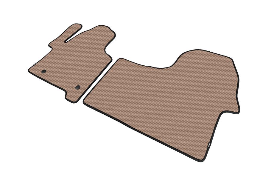Mercedes Sprinter W907/W910 2018– Rubberen automatten Carsuit V2 (Beige) Foto 2