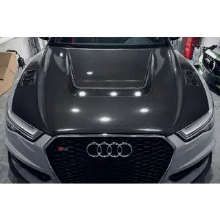 Motorkap (2014-2018, carbon) Audi A6 C7 2011–2018