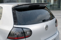 Volkswagen Golf 5 2003–2009 Spoiler DPT (HB, hoogglans zwart) foto 1