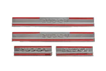 Ford Focus II 2008–2011 Instaplijsten V2 (Carmos, 4 stuks, RVS) foto 4