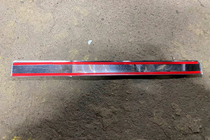 Citroen Jumper 2007–2025 Uitverkoop chromen sierstrip boven kentekenplaat (RVS) foto 3