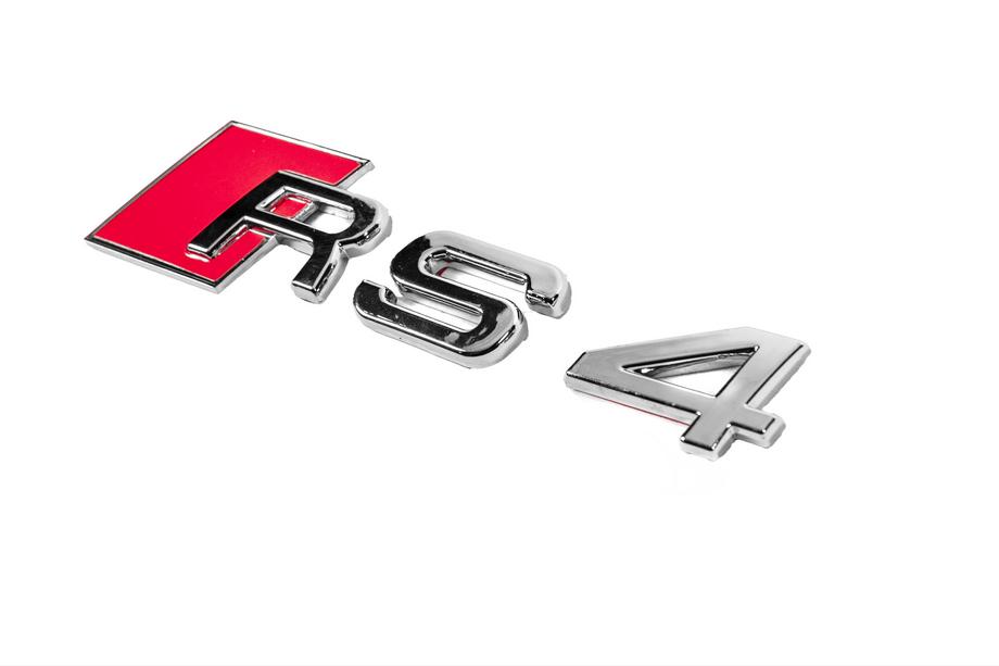 Audi RS4 embleem Foto 2