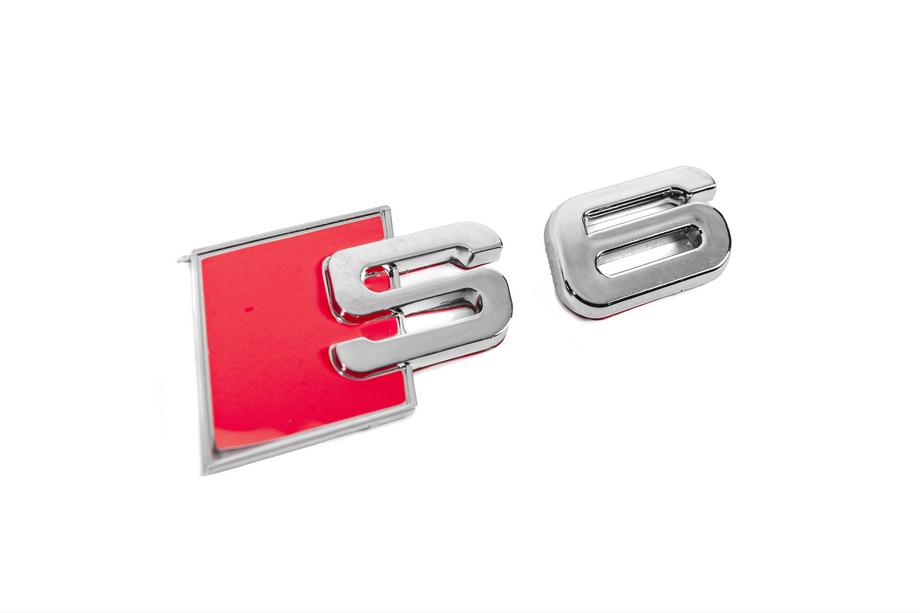 Audi S6 embleem Foto 3