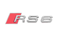Audi RS6 embleem foto 1
