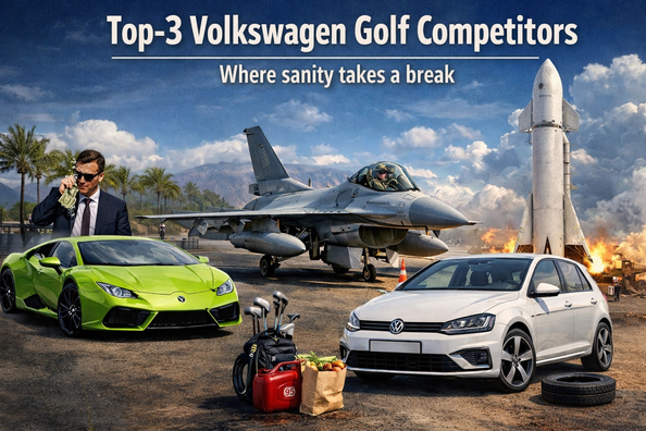 Top-3 concurrenten van de Volkswagen Golf: toen gezond verstand verloor van marketing, bravoure en straalstuwkracht Foto 1