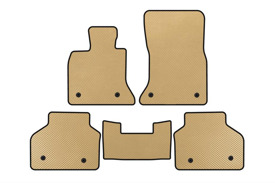BMW 5 Serie F07 2009–2017 EVA automatten (Beige) Image