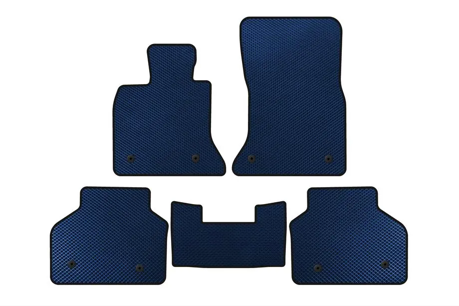 BMW 5 Serie F07 2009–2017 EVA automatten (Blauw) Image