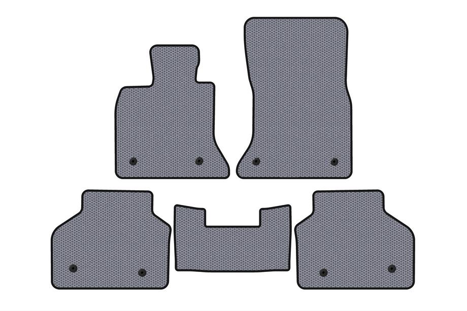 BMW 5 Serie F07 2009–2017 Rubberen automatten Carsuit (Grijs) Image