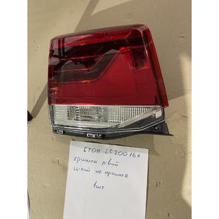 Afgeprijsd Achterlicht links binnen 2016-2021 (OEM-standaard) (voor kofferklep) (heel, werkt niet) Toyota Land Cruiser 200 2007–2021 foto 1