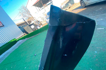 Mercedes Sprinter W907/W910 2018– Afgeprijsde front bumper lipspoiler DPT (hoogglans zwart) foto 2