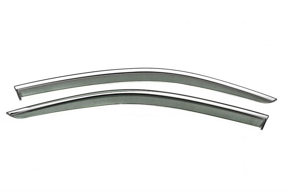 Volkswagen Passat B9 2023– Voorraam winddeflectoren met chromen sierlijst Niken Luxury (voor SD/Variant, 2 stuks) Image
