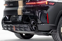 BMW XM G09 2022– Achterbumper diffuser AE (carbon) foto 10