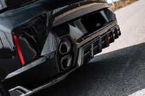 BMW XM G09 2022– Achterbumper diffuser AE (carbon) foto 1