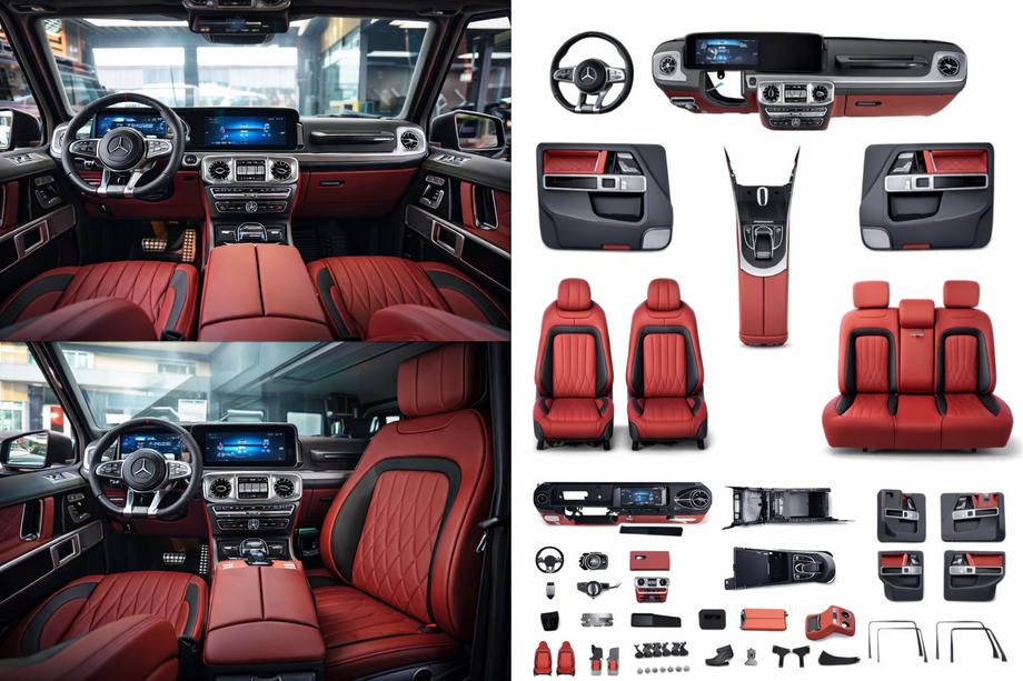Mercedes G-klasse W463 1990–2018 Interieur upgrade set voor W465 2026 Image