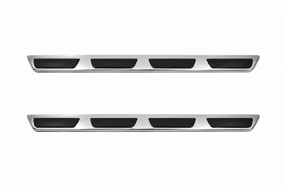 Audi Q5 2008–2017 OEM sidesteps (zonder bevestigingsmaterialen, 2 stuks, aluminium) Foto 2