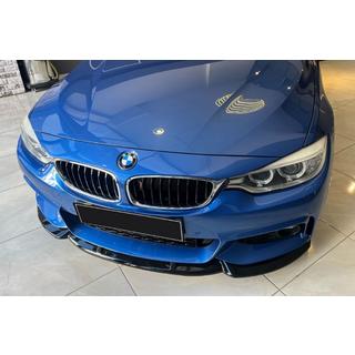 Front bumper lip Lip EuroCap (voor M-Sport, 2014-2017, hoogglans zwart) BMW 4 Serie F32/F33/F36 2012–2020 foto 2