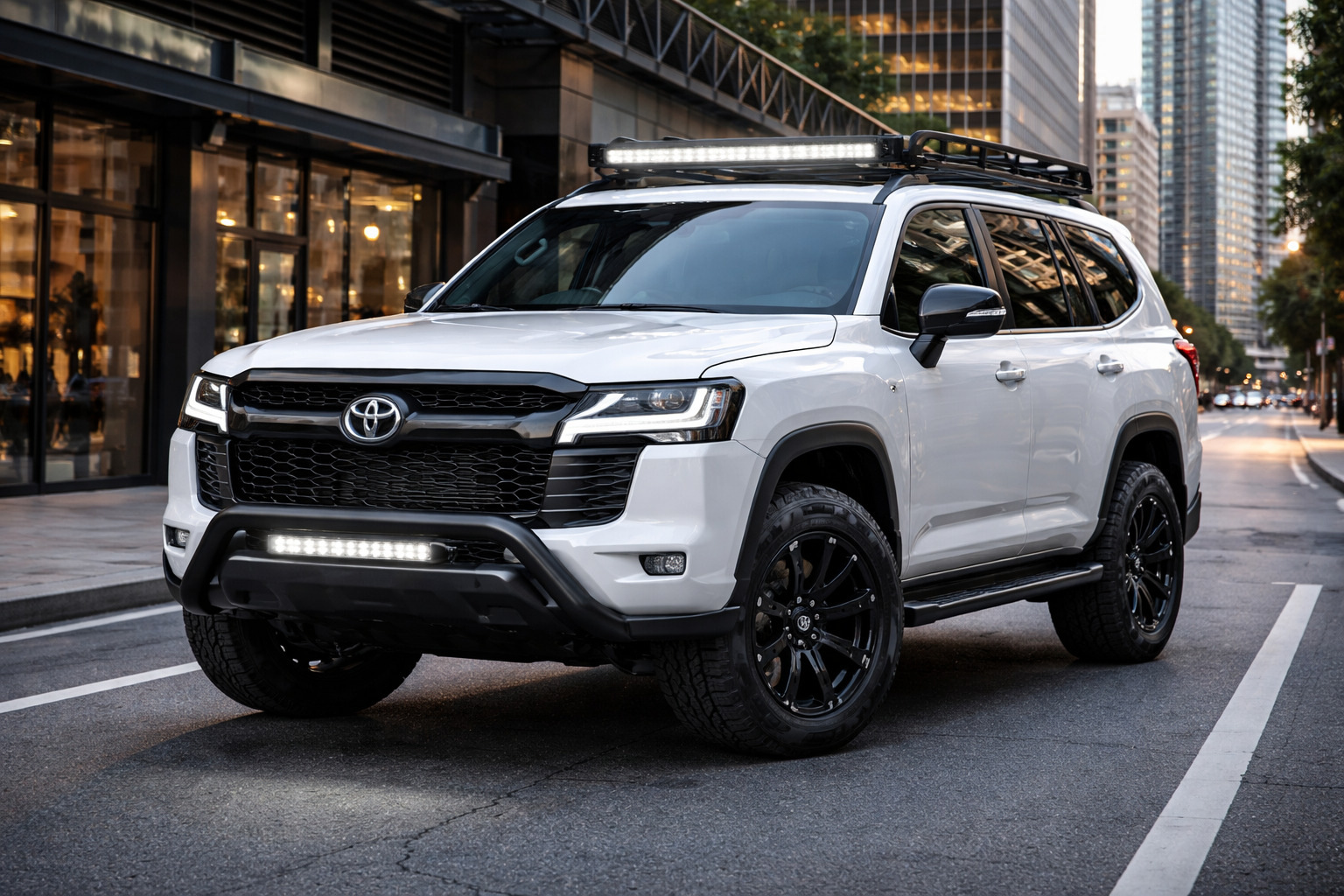 Toyota Land Cruiser 300: eerste upgrade voor de stad, zonder kitsch