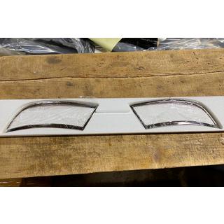 OmsaLine RVS bumperhoekbeschermers achterbumper (2 stuks) Skoda Superb 2015–2024 foto 4