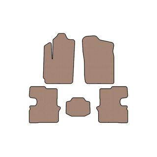 Rubberen automatten Carsuit (Beige) foto 1