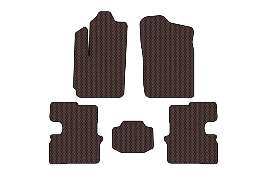 Chery M11 2008– Rubberen automatten Carsuit (Bruin) Image