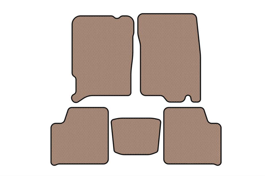 Chery Jaggi 2006–2010 Rubberen automatten Carsuit (Beige) Image