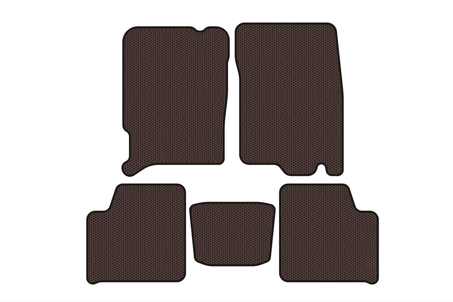 Chery Jaggi 2006–2010 Rubberen automatten Carsuit (Bruin) Image