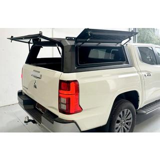 Aluminium hardtop met ramen voor laadbak foto 4