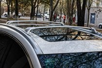 Nissan Murano 2014– Dakdragers (dwarsbalken) voor standaard dakrails OEM (2014-2018, 2 stuks) foto 1