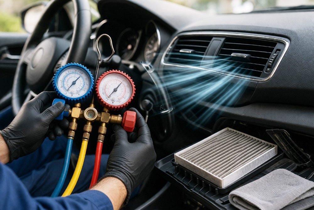 Airco in de auto: wanneer is bijvullen en reinigen nodig?