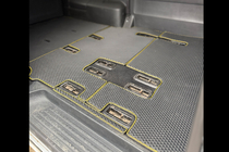 Volkswagen T5 2010–2015 EVA-automatten (korte wielbasis, volledige set, zwart) foto 5