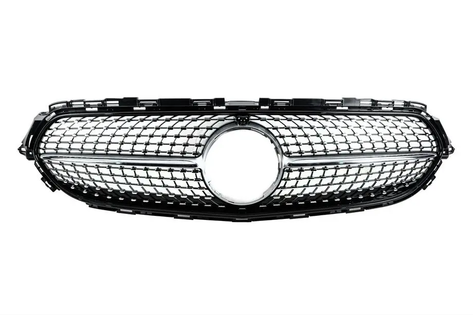 Mercedes E-class W213 2016–2023 Voorgrille Diamond Silver (voor Base, 2020-2023) Image