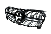 Mercedes GLE W167 2018– Voorgrille Diamond Black (voor Base 2018-2023) foto 2