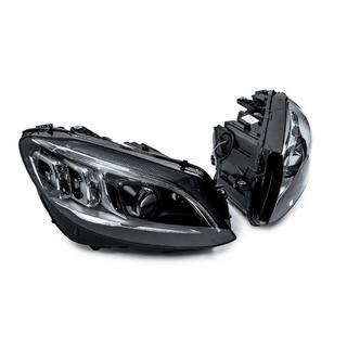 Koplampen Full LED (voor halogeen, 2 stuks) Mercedes C-klasse W205 2014–2021 foto 3