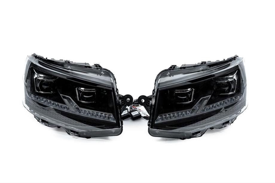 Volkswagen T6 2015–2024 Koplampen voorzijde met FullLed Black V2 modules (2015-2019, 2 stuks) Image