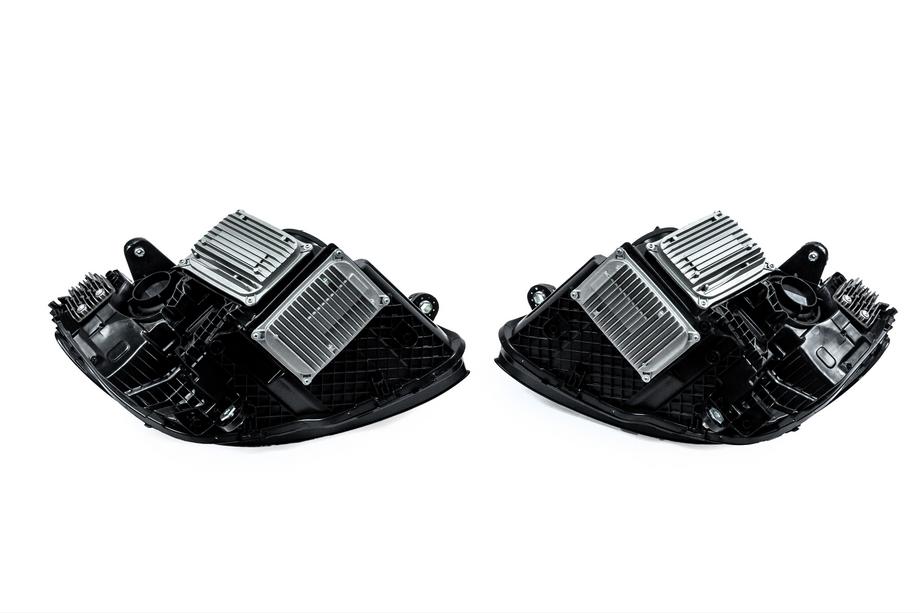 Mercedes C-klasse W205 2014–2021 Voorste koplampen met Full LED-modules (voor LED, 2 stuks) Foto 6