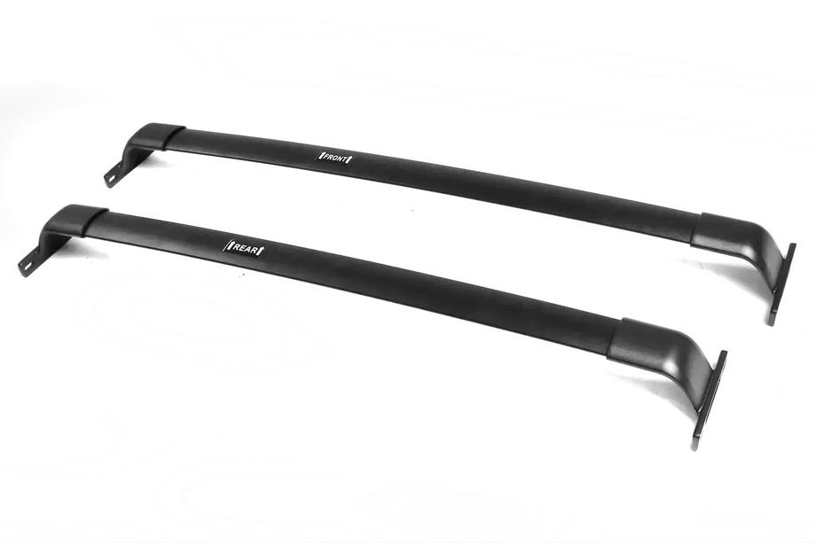 Nissan X-trail T32/Rogue 2014–2021 Dakdragers (dwarsbalken) voor OEM dakrails (2 st.) Grijs Foto 2
