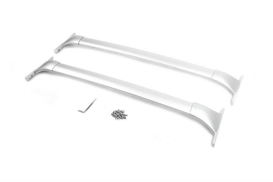 Nissan X-trail T32/Rogue 2014–2021 Dakdragers (dwarsbalken) voor OEM dakrails (2 st.) Grijs Foto 11