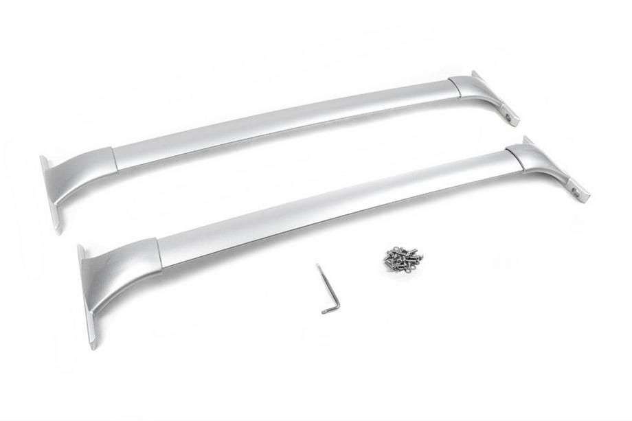 Nissan X-trail T32/Rogue 2014–2021 Dakdragers (dwarsbalken) voor OEM dakrails (2 st.) Grijs Foto 12