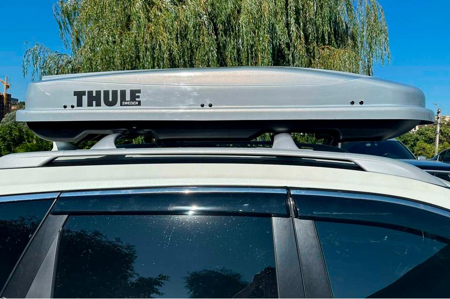 Nissan X-trail T32/Rogue 2014–2021 Dakdragers (dwarsbalken) voor OEM dakrails (2 st.) Grijs Foto 6