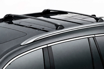 Acura MDX 2013–2020 Dakdragers (dwarsbalken) voor geïntegreerde dakrails OEM (2 stuks) Zwart foto 1