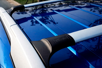 Ford EcoSport 2013–2022 Dakdragers (dwarsbalken) voor geïntegreerde dakrails OEM (2 stuks) Zwart foto 5