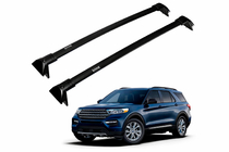 Ford Explorer 2019– Dakdragers (dwarsbalken) voor geïntegreerde dakrails OEM (2019-2023, 2 stuks) foto 2
