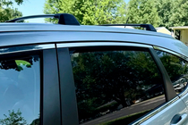 Honda CRV 2012–2016 Dakdragers (dwarsbalken) voor geïntegreerde dakrails OEM (2 stuks) Zwart foto 6