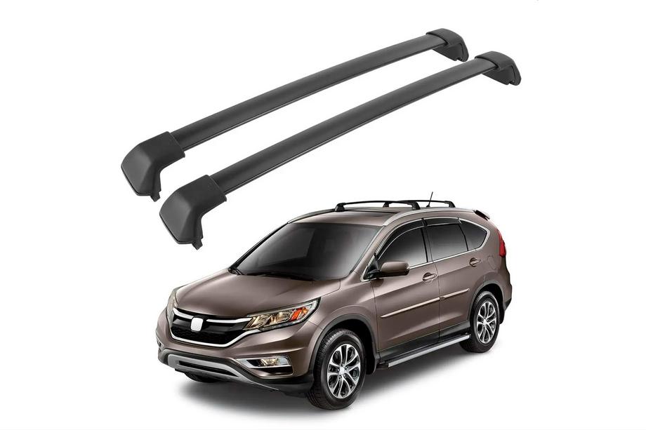 Honda CRV 2012–2016 Dakdragers (dwarsbalken) voor geïntegreerde dakrails OEM (2 stuks) Foto 3