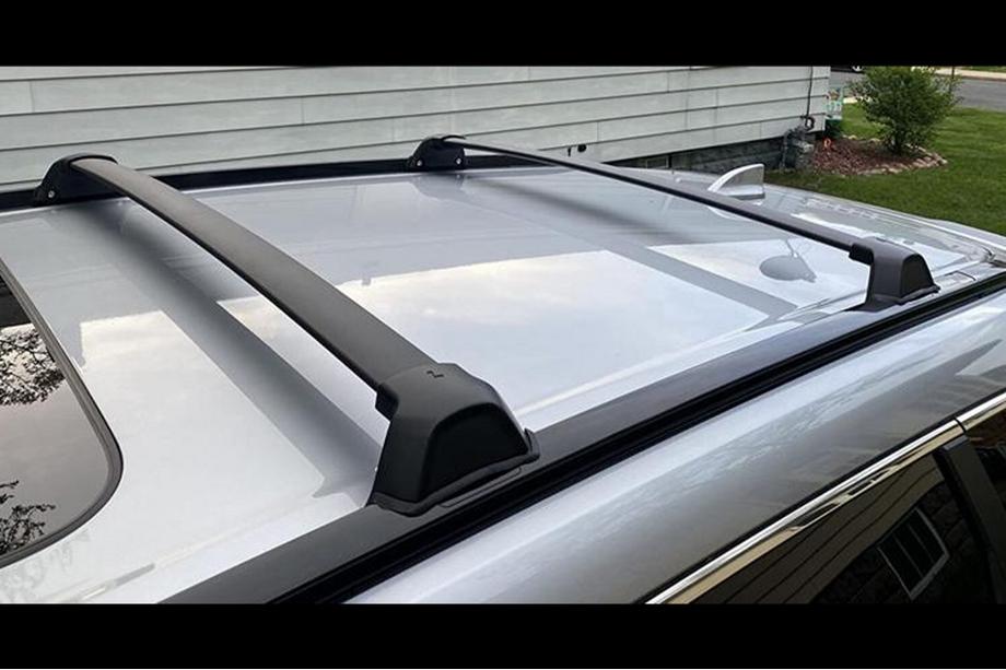 Honda CRV 2022– Dakdragers (dwarsbalken) voor geïntegreerde dakrails OEM (2 stuks) Image