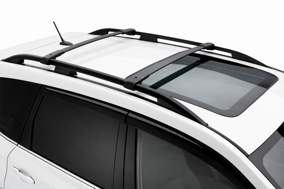 Honda HR-V 2021– Dakdragers (dwarsbalken) voor geïntegreerde dakrails OEM (2 stuks) Zwart Foto 2