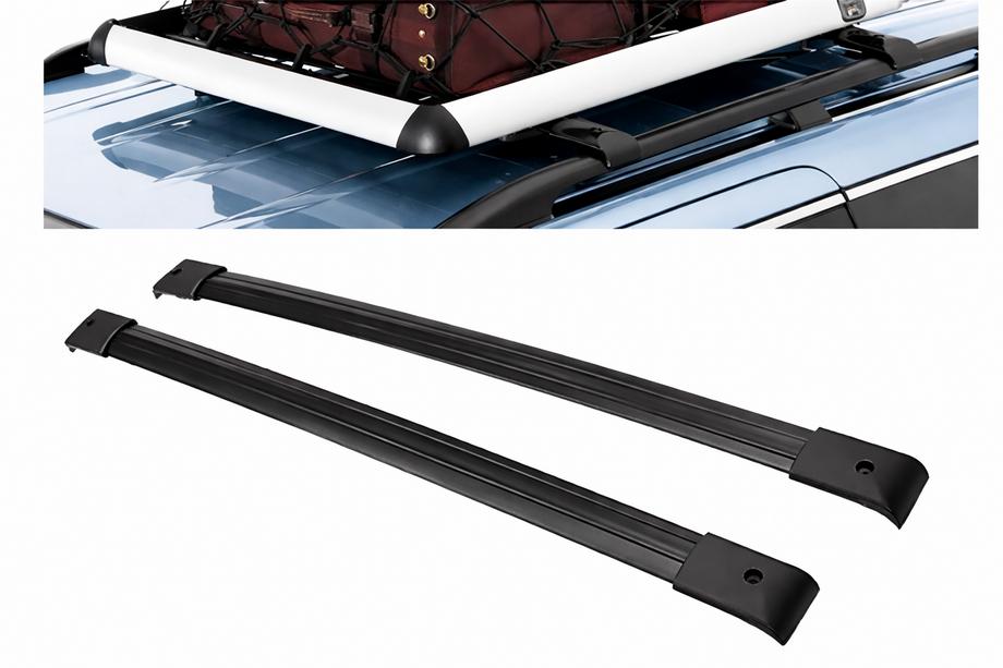 Honda HR-V 2021– Dakdragers (dwarsbalken) voor geïntegreerde dakrails OEM (2 stuks) Zwart Foto 3